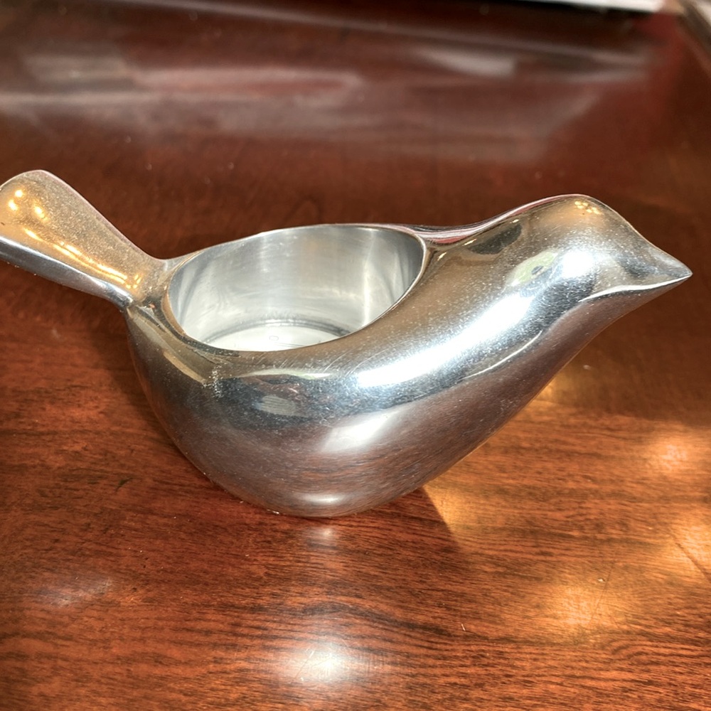 🔥3/$12🔥 Silver Metal Bird Tealight Candle Holder. NWT